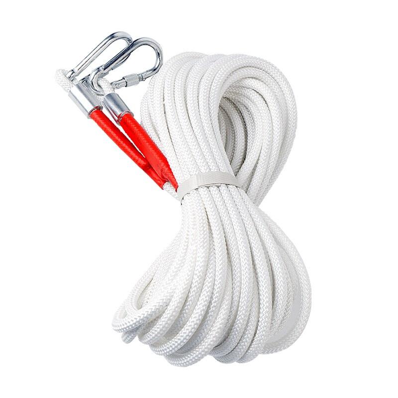 Safety Rope 10mm Tree Wall Climbing Equipment Gear Outdoor Survival Fire Escape Safety Rope 66ft
