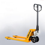Steel Hand Pallet Truck Manual Hydraulic Truck Forklift 5511lbs Capacity Width 685 mm Yellow