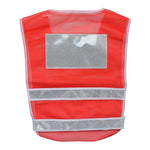 10 Pieces Orange Net Vest Garden Construction Riding Labor Protection Reflective Vest Silver White Reflective Strip The First Five The Last Three