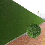 Simulation Lawn Construction Site Exterior Wall Fence Fake Turf Wedding Carpet 1cm Thickening Grass 2.5 * 20m