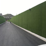 Simulation Lawn Construction Site Exterior Wall Fence Fake Turf Wedding Carpet 1cm Thickening Grass 2.5 * 20m
