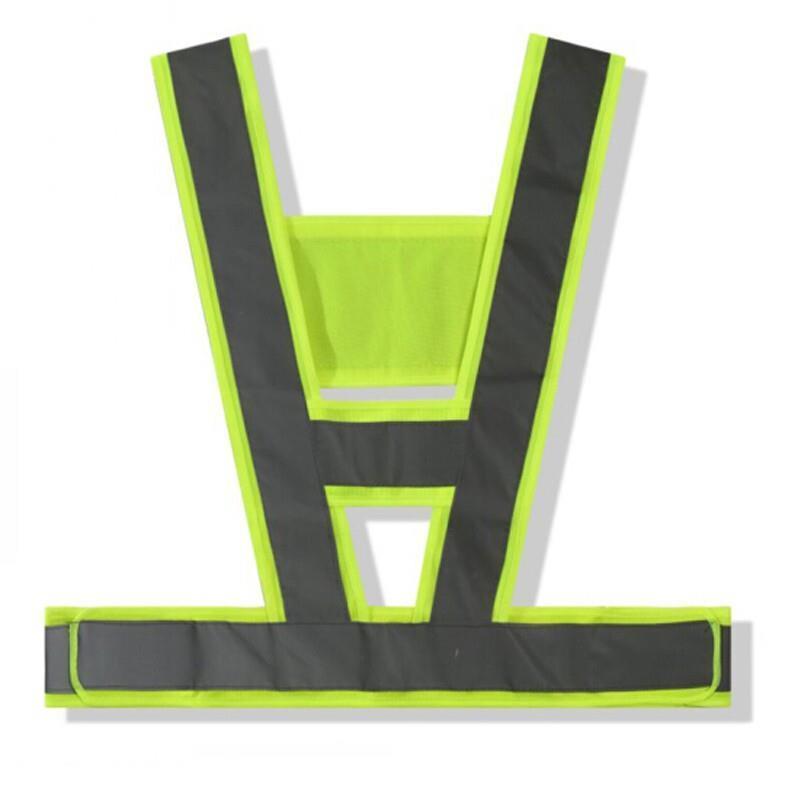 10 Pieces Engineering Construction Vest Breathable Safety Reflective Vest Vehicle Safety Vest Traffic Warning Clothing - Fluorescent Yellow Free Size