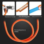 5m Safety Rope Connecting Rope Electrical Work Safety Rope Construction Outdoor Fall Prevention High Altitude Protection Single Small Hook