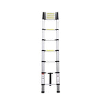 7.1m Thickened Aluminum Alloy Bamboo Ladder Engineering Aluminum Alloy Thickened Folding Ladder Joint Folding Bamboo Ladder Multifunctional Portable Aluminum Ladder Engineering Ladder