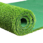 6 Pieces Simulation Lawn Mat Carpet Kindergarten Plastic Mat Outdoor Enclosure Decoration Artificial Football Field Artificial Turf 20mm Black Bottom Common