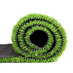 10 Pieces Simulation Lawn Mat Carpet Plastic Mat Outdoor Enclosure Decoration Artificial Football Field Artificial Turf 15mm Emerald Green Encryption