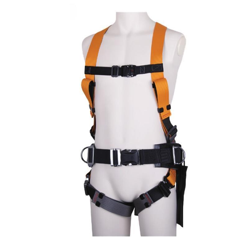 Fall Protection Safety Harness with Removable Belt Safety Belt Standard Type Five-point Safety Belt Boom Operation Anti Falling Safety Belt