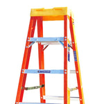 FRP Insulation Ladder Telescopic Industrial Ladder Double Side Ten Step Miter Ladder