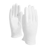 6*12 Pairs Ceremonial Cotton Yarn Safety Gloves Operation Reception Work Gloves Cotton Yarn White Free Size