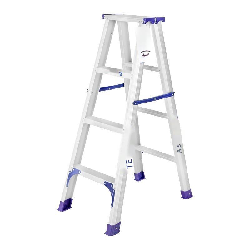 1.15m Hinge Ladder Magnesium Aluminum Alloy Widening and Thickening Steps 4 * 2
