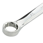 6 Pieces 15mm Dual Purpose Spanner Full Polished Open End Box Spanner Open End Box Spanner Chrome Vanadium Steel