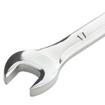 6 Pieces 15mm Dual Purpose Spanner Full Polished Open End Box Spanner Open End Box Spanner Chrome Vanadium Steel