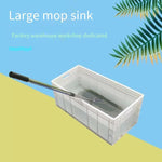 Plastic Mop Basin Extended pool Outdoor Workshop Warehouse Rectangular Drain Valve Eu4922 Bottom Drain Without Base