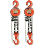 HS-Z01 Round Chain Block Lifting Equipment Implement Manganese Steel Orange 1t 2.5m