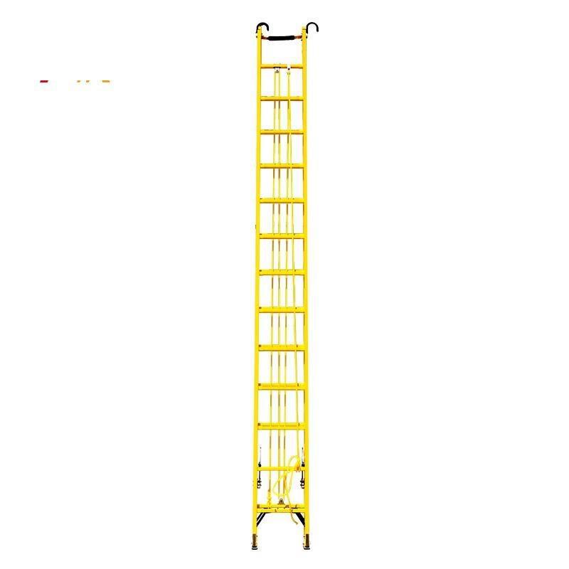 8m Flying Insulation Expansion Ladder Electrical FRP Folding Ladder Construction Bamboo Ladder Fishing Rod Electrical Maintenance Insulation Ladder