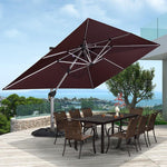 3m Umbrella Outdoor Sunshade Courtyard Umbrella Sun Umbrella Sentry Box Sentry Platform Villa Garden Leisure Umbrella