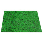 10 Pieces Simulation Lawn Mat False Grass Green Artificial Lawn Plastic False Grass Kindergarten Outdoor False Turf Decorative Carpet
