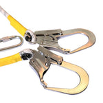 Double Hook Safety Rope For Buffer In High Altitude Operation Solid Safety Ropes