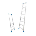 5m Aluminum Alloy Single Ladder Widened Non-slip Safety Design