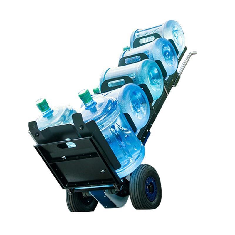 Electric Stair Climber Hand Truck Moving Tool Cylinder Climbing Machine Electric Climbing Car Climbing Stairs Carrying Things Driver Pushing Carrier Moving Tools Barreled Water Climbing Machine