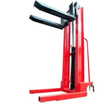 2t 2m Manual Forklift Heavy Duty Manganese Steel  Hydraulic Lifting Truck Stacking Truck Lifting Forklift