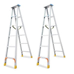 4m Folding Miter Ladder Aluminum Alloy Miter Ladder Custom Thickened Double Side Ladder A-type Miter Ladder
