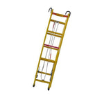 Electrical Protection Insulation Bamboo Ladder 10m Telescopic Ladder