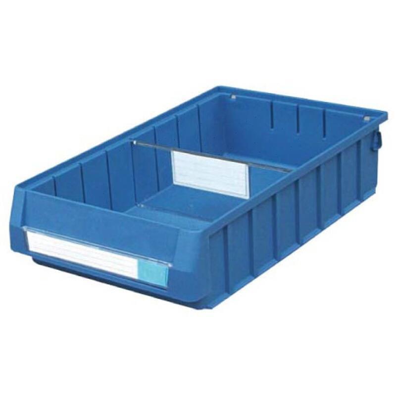 Blue 234×500×90mm PP Separated Parts Box