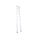3m Straight Ladder Single-sided Multi-functional Family Ladder Engineering Ladder Bamboo Ladder Small Ladder Thickened Aluminum Alloy Single Ladder Use