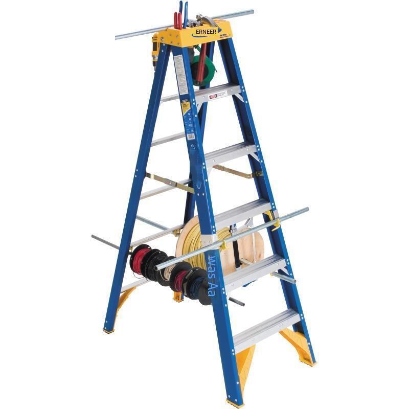 FRP A-shaped Insulated One Side Ladder Load-bearing 170kg