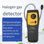 Halogen Gas Detector Leak Detector Sound Light Alarm Refrigerant Leak Detector Rechargeable Tester