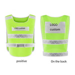 10 Pieces Breathable Mesh Reflective Vest Safety Vest Protection Vest for Construction Engineering Traffic Sanitation Safety Warning Work Clothes - Yellow Green