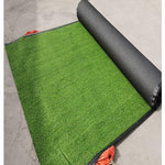 6 Pieces 2m * 1.5cm Artificial Turf Carpet Plastic Turf Simulation Lawn Roof Balcony Fence Safety Net False Turf Mat No Gum