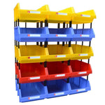 10 Pcs 250 * 150 * 120 mm Modular Parts Box Thickened Inclined Plastic Box Material Box  Components Box Screw Box Tool Box