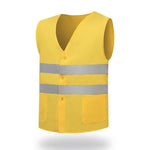 15 Pieces Railway Reflective Vest Construction Environmental Protection Safety Suit Vest Engineering Bureau Reflective Vest