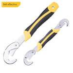 6 Pieces Multi Function Wrench Two Pieces Quick Pipe Multi Purpose Movable Water Pipe Wrench Set