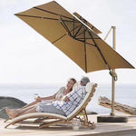 2.5m Outdoor Sunshade Umbrella Courtyard Umbrella Villa Roman Umbrella Sentry Box Umbrella