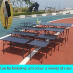 Outdoor Folding Table And Chair Equipment Portable Picnic Stall Folding Table Length 95 Width 55 Height 50cm Aluminum Table