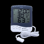 6 Pieces TA218A Digital Temperature And Humidity Counter Meter Small Wall Mounted Desktop