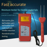 Moisture Meter For Textile Material / Linen / Cloth Moisture Tester Yarn Moisture Regain Tester