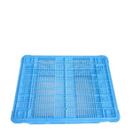 Multi Color Fall Resistant And Compression Resistant Plastic Basket Transport Turnover Basket Blue