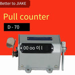 Punch Counter Five Digit Tachometer Rotation Counter Design Pull Type Mechanical D-70