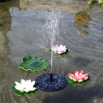 Solar Fountain Pond Water Pump Micro Fountain Solar Floating Fountain Solar Fountain 7v1.4w5 Kinds Of Sprinkler Maintenance Free Non Rechargeable Battery Version
