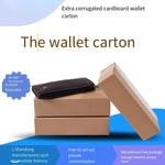40 Pieces Wallet Carton Extra Hard Flat Carton Jewelry Mobile Phone Case Express Packing Long Strip Packing Carton