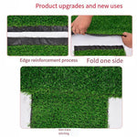 Site Enclosure Lawn Municipal Engineering Greening Simulation Turf Artificial False Grass External Wall Outdoor Enclosure Lawn Wall