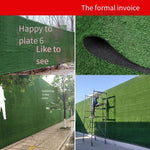 Artificial Lawn Enclosure Construction Site Greening False Grass Project Enclosure Green Turf Outdoor Roof Need Sample