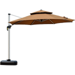 Outdoor Sunshade Security Guard Box Large Courtyard Roman Umbrella Outdoor Sunshade Furniture Umbrella Top Color Sunbrella Cloth