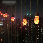 Solar Light String LED Color Ball Lamp Outdoor Waterproof Festival Atmosphere Balcony Decorative Lamp Sky Star Color Lamp Flashing Lamp String Lamp