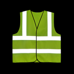 10 Pieces Reflective Vest Traffic Safety Vest Warning Safety Suit Riding Construction, Sanitation Road Administration Vest Car Driver's Reflective Vest