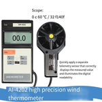 Impeller Anemometer Split Anemometer Portable High Precision Anemometer Versatile Side
